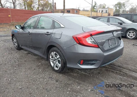 2018 Honda Civic Lx from USA, damaged, VIN 19XFC2F51JE041844